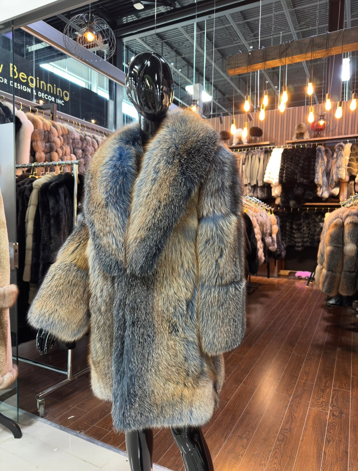 Exclusive Color Real Fox Fur Jacket – Luxury & 100% Natural Fur Fashion