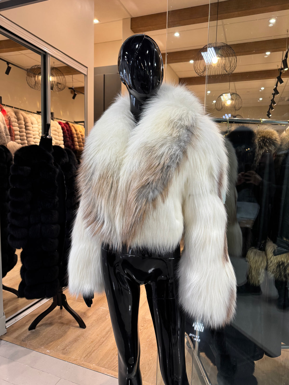 Luxury Natural Fox Fur Jacket – Real Fur